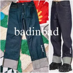 BADINBAD デニムパンツ インディゴ - メルカリ