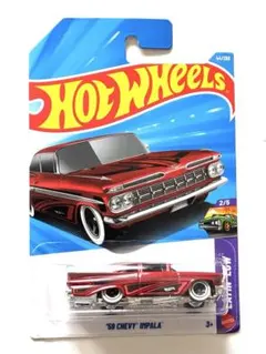 ホットウィール　'59 シェビー インパラ　ミニカー