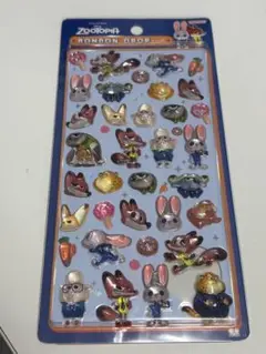 ボンボンドロップシール　ズートピア　ディズニー