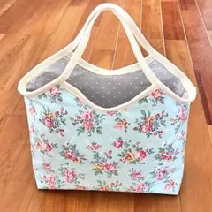 キャスキッドソン　グラニーバッグ　ハンドメイド　ラスト　春色