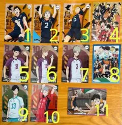 ハイキュー‼︎キャラクターカードセット