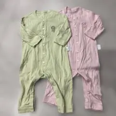 UNIQLO ベビー カバーオール　80 2枚セット