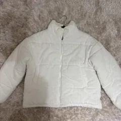 【最安値✨】アウター　ホワイト　コーデュロイ