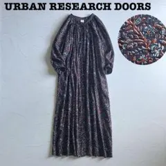 ✨極美品✨アーバンリサーチドアーズ オリエンタルプリントワンピース コットン