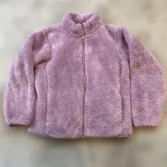 ラベンダー フリースジャケット