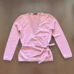 ANAYI カシュクールニット ピンク 長袖 38 アナイ