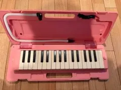 YAMAHA ヤマハ 鍵盤ハーモニカ ピンク ケース付きのサムネイル