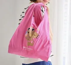 新品 ROPE PICNIC ハローキティ エコバッグ ピンクのサムネイル