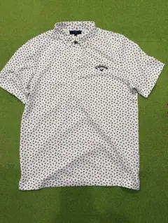 Callaway ゴルフウェア ボタンダウンシャツ ホワイト