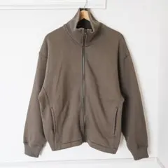 UNIQLO U ジップアップ ブラウンジャケット L