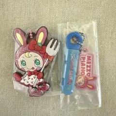 メゾピアノカプセル　ラバーマスコット、シャー芯ケース