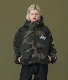 XLARGE 迷彩柄 ナイロンジャケット