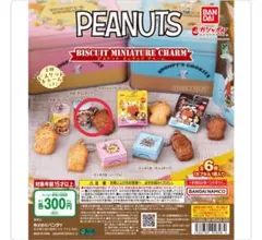 PEANUTS ビスケットミニチュアチャーム