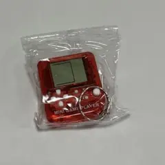レトロミニゲーム　キーホルダー　レッド