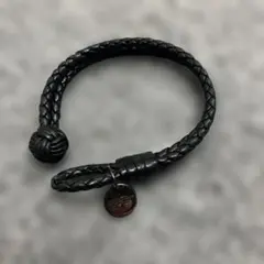 BOTTEGA VENETA イントレチャート ブレスレット ブラックのサムネイル