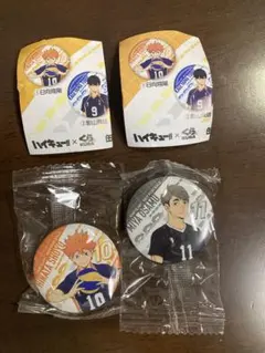 ハイキュー!! くら寿司　缶バッジ