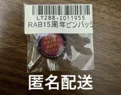 RAB リアルアキバボーイズ 15周年記念バッジのサムネイル