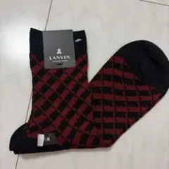 【新品未使用】LANVIN COLLECTION 靴下 メンズ 25~27㎝のサムネイル