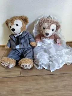 ダッフィー ウェディングドレス タキシード セット（コスチュームのみ）