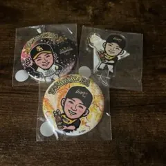 若鷹ガチャ ホークス 周東佑京、谷川原健太、柳町達 100mm缶バッジ 2025年最新】若鷹ガチャ 周東の人気アイテム - メルカリ