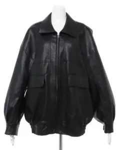 INGNI レザーブルゾン ブラック Mサイズ