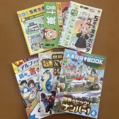 進研ゼミ　小学5年生　付録まとめ売り