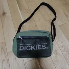 Dickies ショルダーバッグ カーキ メッシュポケット 斜め掛けのサムネイル