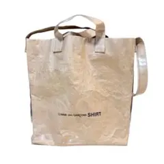 コムデギャルソンシャツ PVCトートバッグ