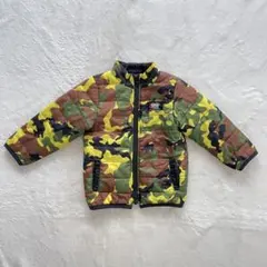 F.Oインターナショナル ダウンジャケット コート 中綿 迷彩 100cm