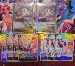 ワンピースカード　クロコダイルSEC ミスオールサンデーsr ベンサムsr