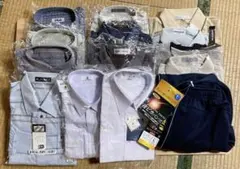 メンズ　半袖　長袖　シャツ　ウォーキングパンツ　まとめ売り