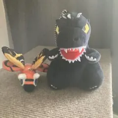 ゴジラとモスラのマスコットホルダーのサムネイル