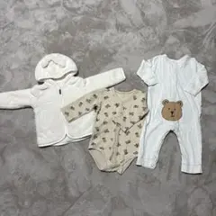 H&M羽織 クマ耳付き GAPロンパース