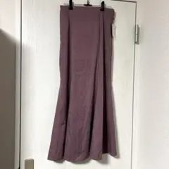 GRLパープル ロングスカート Mサイズ