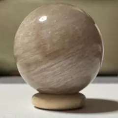 【最終値下げ】天然石 ムーンストーン スフィア 丸玉 台座付き