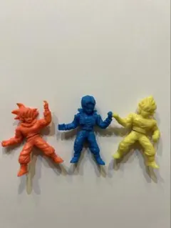 ドラゴンボール消しゴム　ドラ消し　3体セット