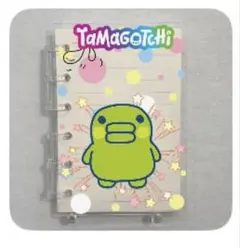 たまごっち　シール帳　バインダー アクリルノート くちぱっち A7