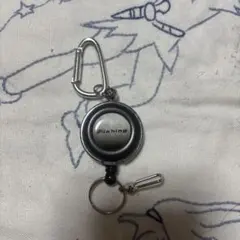 Fishing リール型キーホルダー カラビナ付き