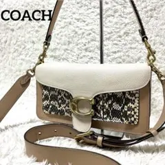 ✨入手困難✨COACH 2way ダビー スネーク レザー バイカラー
