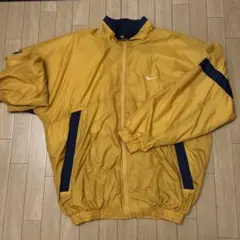 希少 90's 銀タグ NIKE スウォッシュ ナイロン ジャケット XL 古着