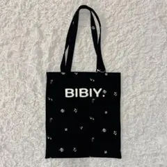 BIBIY 刺繍トートバッグ ブラック 2026年最新】bibiyトートの人気アイテム - メルカリ