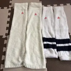 ☆le coq sportif レッグウォーマー2点セット☆ゴルフ