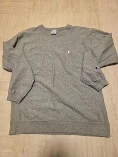 Champion グレー 長袖カットソー