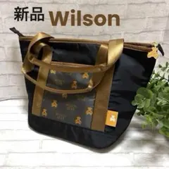新品タグ付き⭐︎本日発送⭐︎Wilson ウイルソン　トートバッグ　ナイロン製　黒のサムネイル