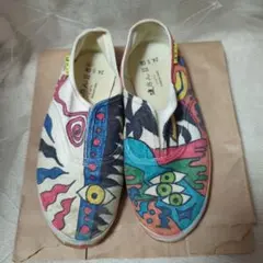 ハンドペイント 岡本太郎イズム アシンメトリー 24.5 / 建さんII