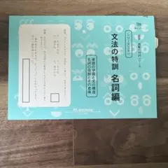 文法の特訓 名詞編