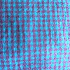 先染め青紫チェック柄綿