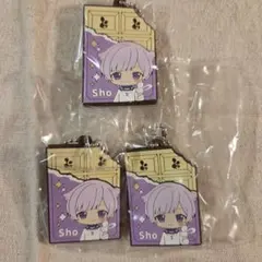 いれいす　カプセルラバーマスコット　初兎　3個　ガチャガチャ