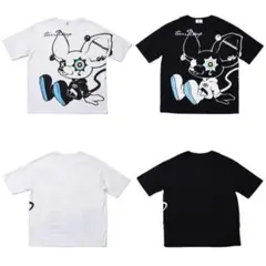 木村良平×TAKALAKA tear R drop Tシャツ ブラック