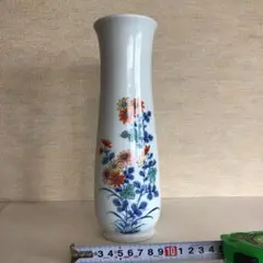伊万里焼 鍋島焼 岳山 染錦梅絵 花瓶 花生 花入 フラワーベース 伊万里焼 鍋島焼 岳山 染錦梅絵 花瓶 花生 花入 フラワーベース